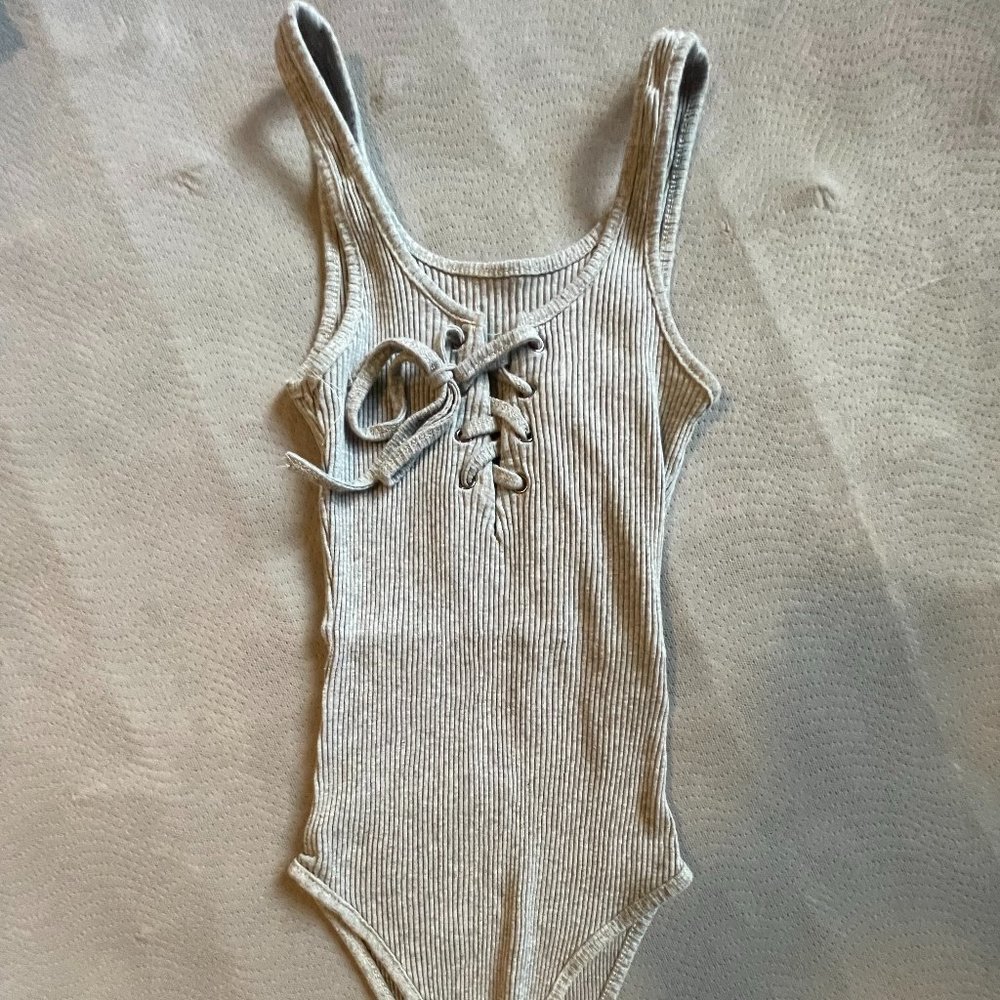 One Piece Grey Top